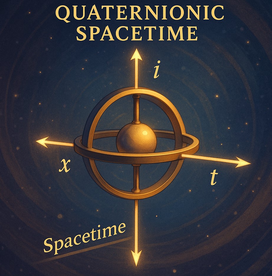 Quaternionic Spacetime Gyroscope